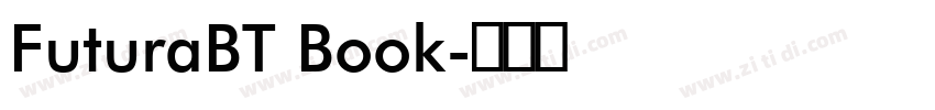 FuturaBT Book字体转换